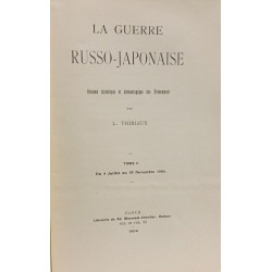 La guerre Russo-Japonaise - TOME II (1904) + TOME III (1907)