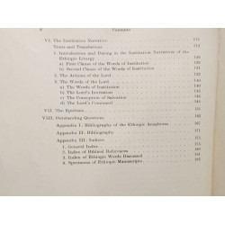 Studies in the Ethiopic Anaphoras