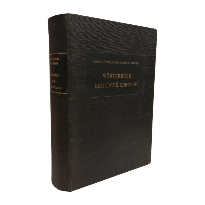 Wörterbuch der Tigre-Sprache