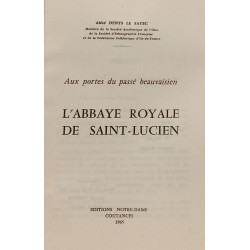 L'abbaye royale de Saint-Lucien