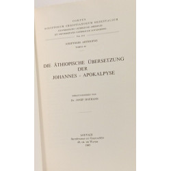 Die Äthiopische Übersetzung der Johannes Apokalypse - Corpus...