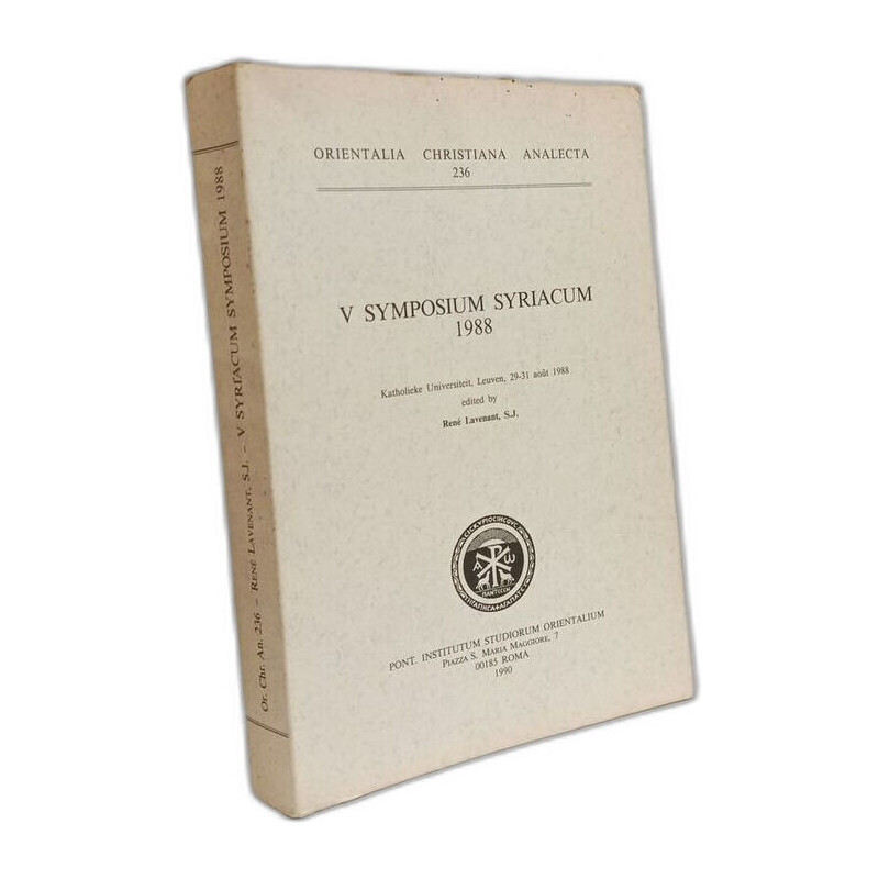 V symposium syriacum 1988 - Orientalia christiana analecta 236