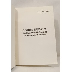 Charles Dupaty - Un Magistrat-Philosophe du siècle des Lumières
