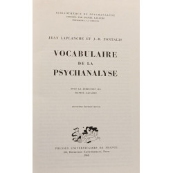 Vocabulaire de la psychanalyse