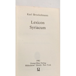 Lexicon Syriacum