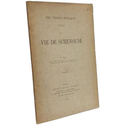 Une Version Syriaque Inédite de la Vie de Schenoudi