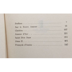Oeuvres complètes de Joseph Delteil. Sur le fleuve amour - Choléra...