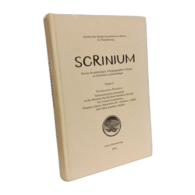 Scrinium - TOME 4 Patrologia pacifica