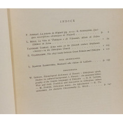 Rassegna di Studi Etiopici - VOLUME XXII - 1966