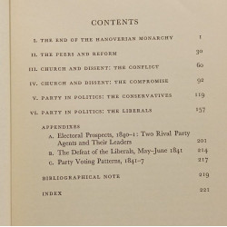 Reaction and reconstruction in English Politics 1832-1852