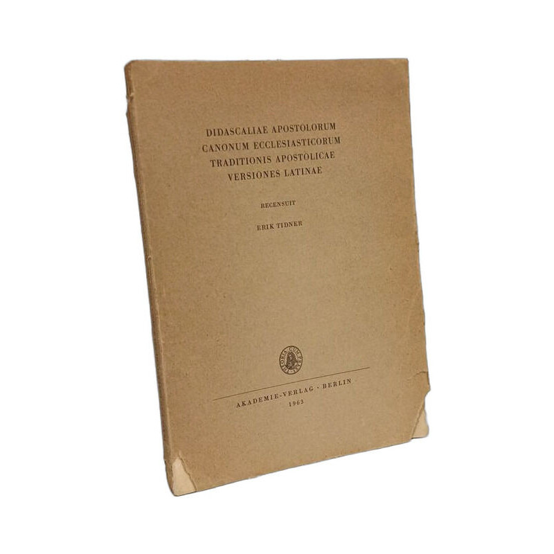 Didascaliae apostolorum canonum ecclesiasticorum traditionis...