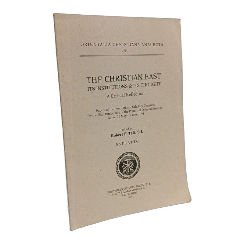Vingt ans d'étude critique des Eglises Syriaques --- The Christian...