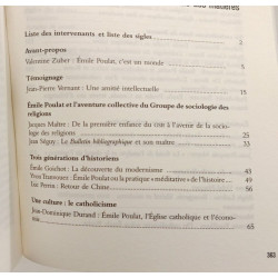 Un objet de science le catholicisme