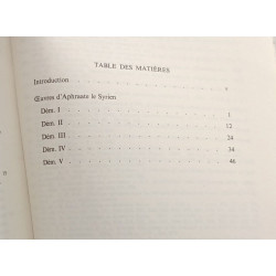 La version arménienne des œuvres d'Aphraate le Syrien - TOME I