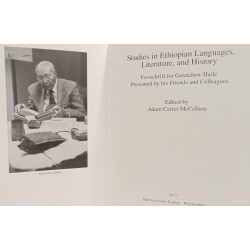 Studies in Ethiopian Languages Literature and History: Festschrift...