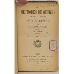 Les méthodes de la guerre. Actuelles et vers la fin du XIXe...