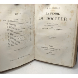 La femme du docteur - TOME PREMIER et TOME SECOND (compilés en un...