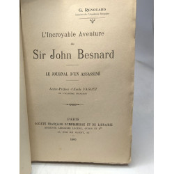 L'incroyable aventure de sir John Besnard - le journal d'un assassine