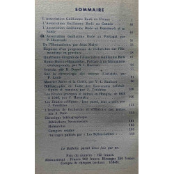 Bulletin d'association Guillaume Budé - nouvelle série Numéro 5 -...