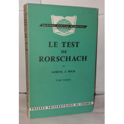 Le test de Rosbach Tome Premier seul