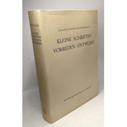 Kleine schriften vorreden entwürfe