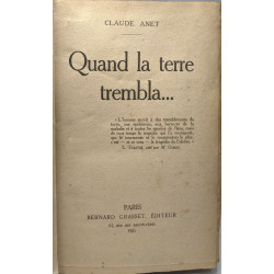 Quand la terre tremblera
