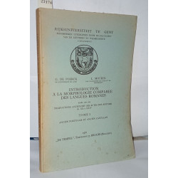 Introduction a la morphologie comparée des langues romanes T1 -...