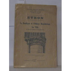 Evron la basilique et l'Abbaye Bénédictines La ville plan de...