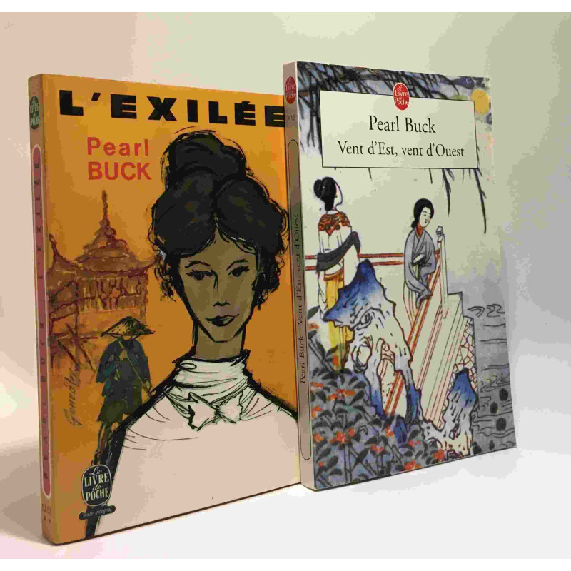 Vent D'est Vent D'ouest + L'exilée --- 2 livres