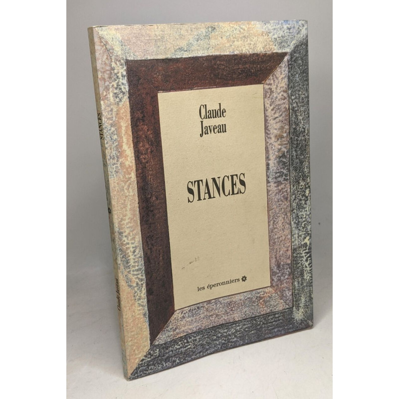 Stances - dédicace de France Borel