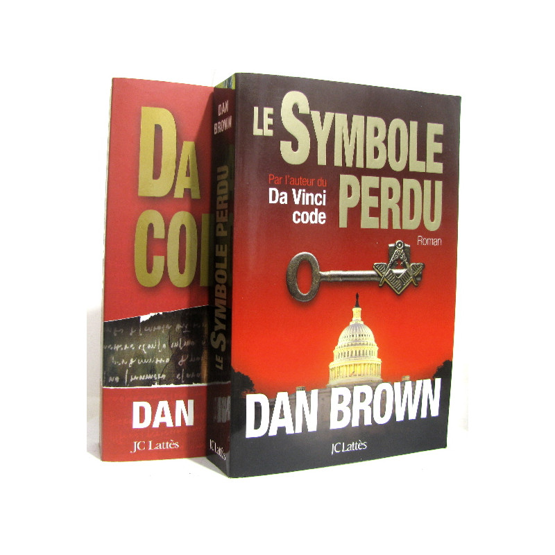 Le Symbole perdu - da vinci code (lot de 2 livres)