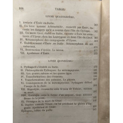 Choix des métamorphoses d'Ovide
