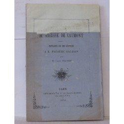 M. arcisse de caumont - extrait de ses lettres a A.M. Frédéric Galeron