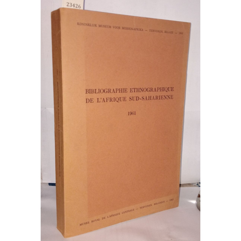 Bibliographie ethnographique de l'Afrique Sud-Saharienne 1961