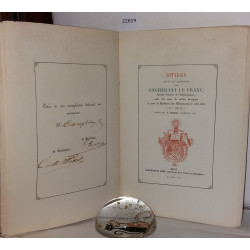 Ditiers faits et armories par Engherant Le Franc heraut d'armes de...