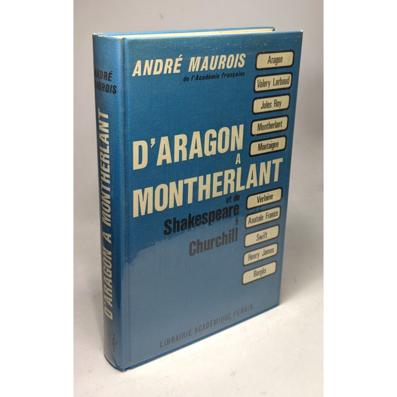 D'Aragon à Montherlant