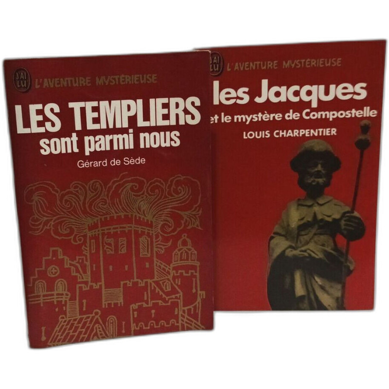 Les Jacques + Les templiers sont parmi nous --- 2 livres coll....