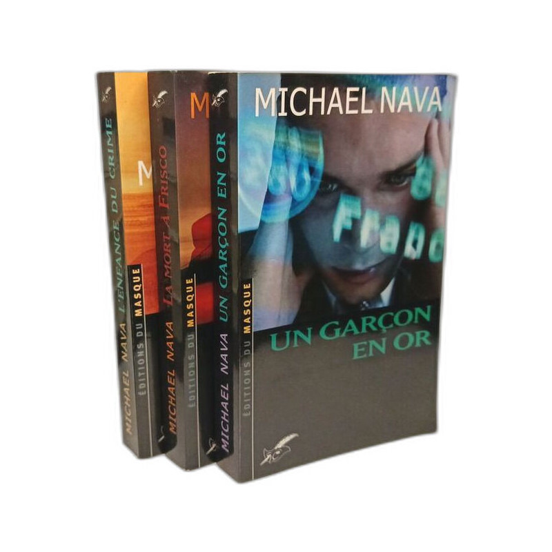 Un garçon en or + La mort à Frisco + L'enfance du crime ---- 3 livres