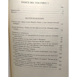 Actas del congreso internacional Sanjuanista. Tomo I: Filología,...