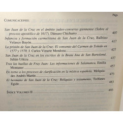 Actas del congreso internacional Sanjuanista. Tomo I: Filología,...