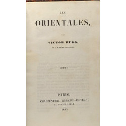 Les voix intérieures les rayons et les ombres + les orientales +...