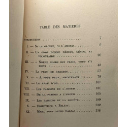 Balzac romancier des passions