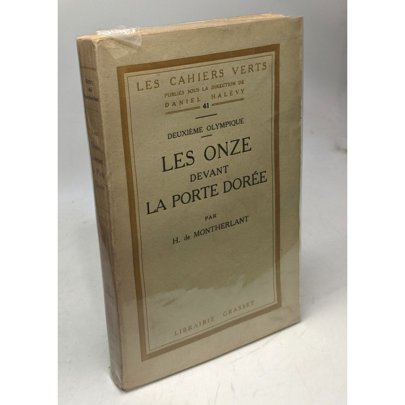 Deuxième Olympique : Les onze devant la porte dorée. Collection :...