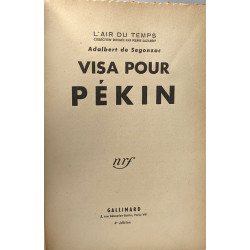 Visa pour Pékin