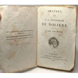 Oeuvres de J.B. Poquelin de Molière - TOME 1 à 6