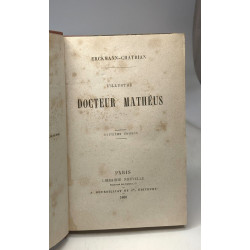L'illustre docteur Mathéus - 2e éd