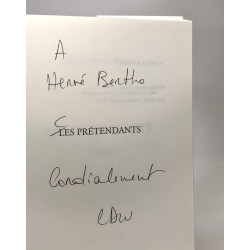 Les Prétendants - avec hommage de l'auteur