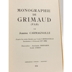 Monographie de Grimaud (Var)
