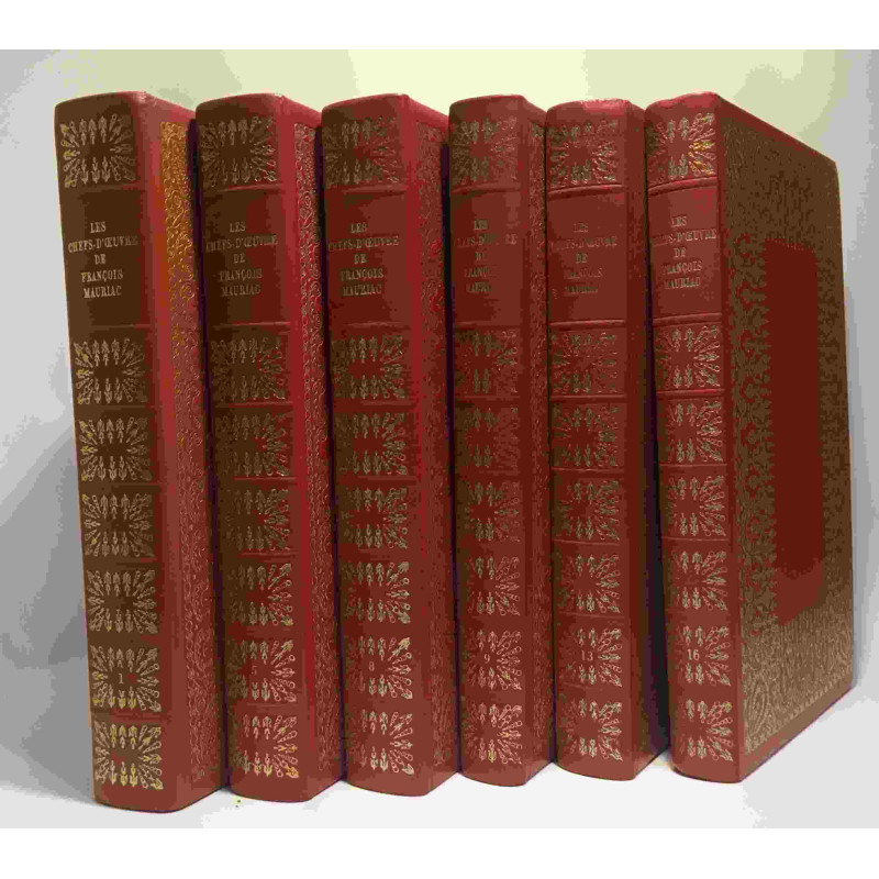Les chefs-d'oeuvre de François Mauriac - tome 1 - 5 - 8 - 9 - 13 -...