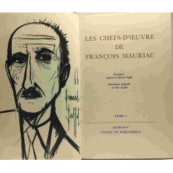 Les chefs-d'oeuvre de François Mauriac - tome 1 - 5 - 8 - 9 - 13 -...